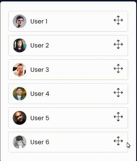 Sortable List